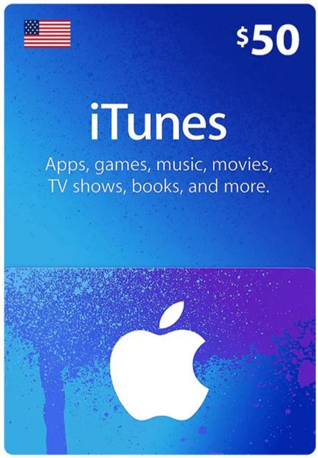 iTunes Gift Картичка $50 – Купи и Искористи Онлајн